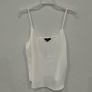 NWT J Crew White Camisole Silk Tank Top